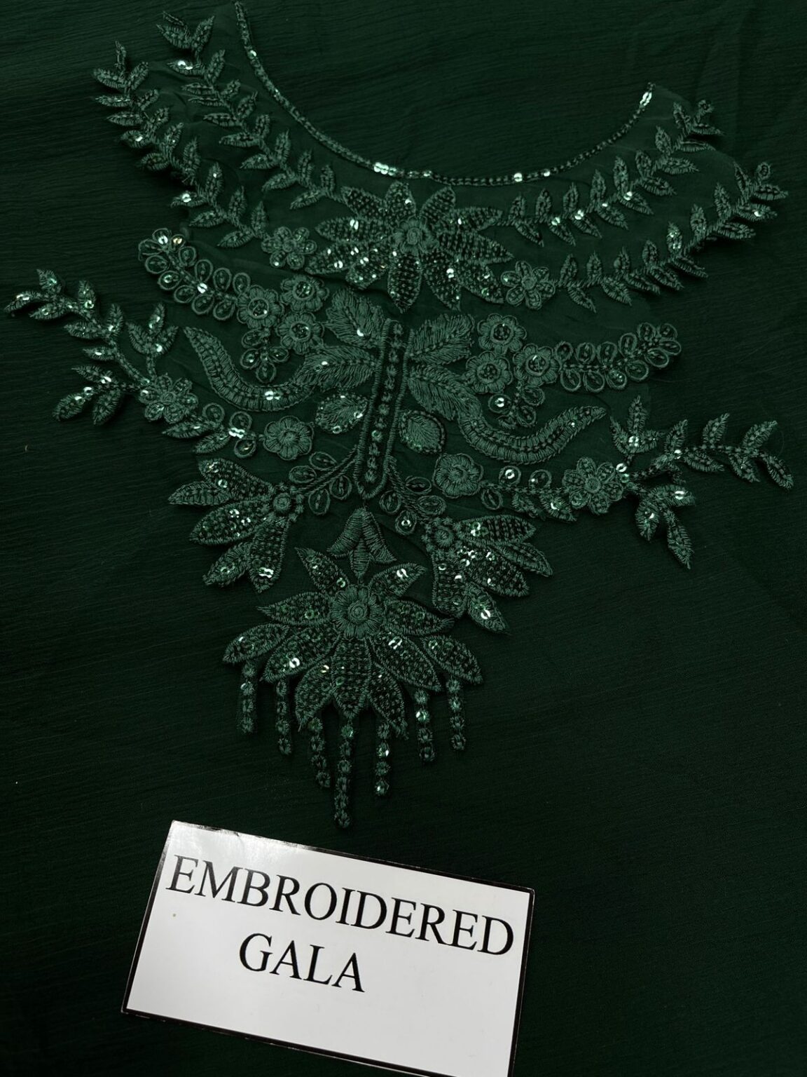 BAROQUE PARTY WEAR CHIFFON UNSTICHED 3PC