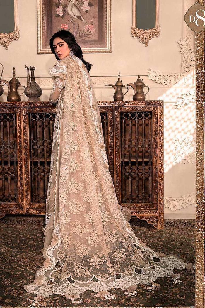 MARIA.B WEDDING ORGANZA EMBROIDERED UNSTICHED 3PC